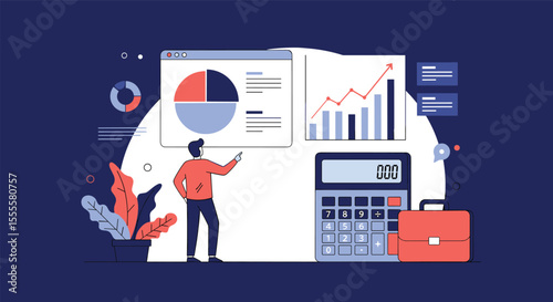 Analyzing Financial Data and Business Performance Using Charts and Graphs for Strategic Decision Making