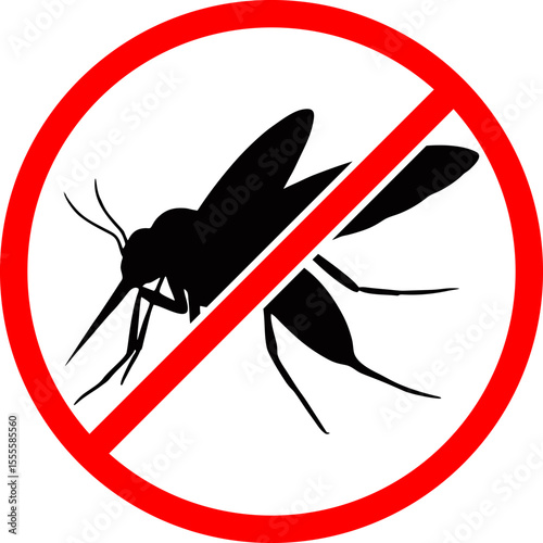 Vector No Mosquito Icon 