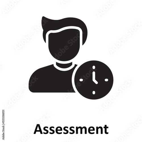 Assessment Vector Icon which can easily modify or edit