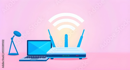 WiFi modem, Internet modem, Wireless router, Modem icon, Modem with antennas, WiFi router, Network modem, Home WiFi device, Modem vector, Modem illustration, Internet device, Wireless modem, Modem wit