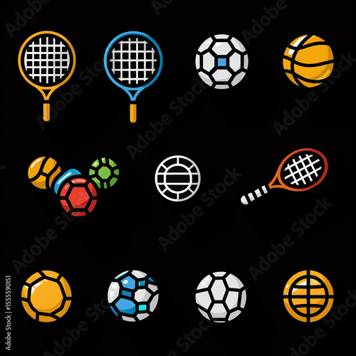 set of vector icons
