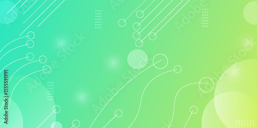 background banners. full of colors, bright green gradations. eps, sub or presentation