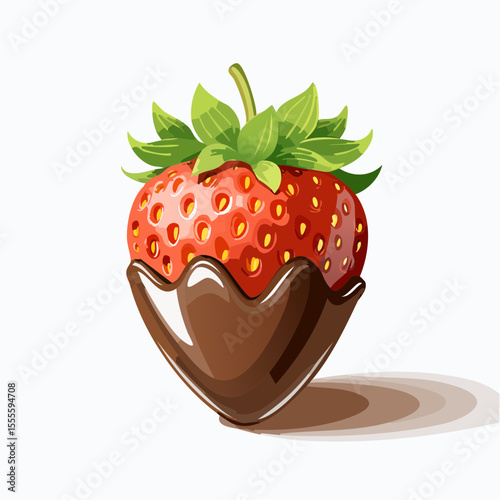 Chocolate Covered Strawberry A Delicious Treat