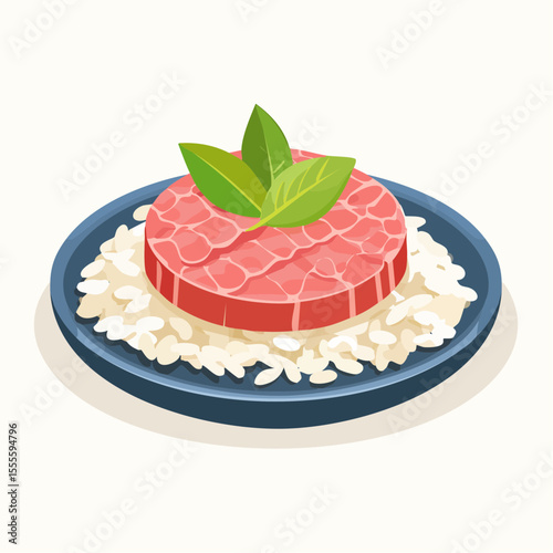 Delicious Grilled Salmon with Rice and Basil A Simple and Elegant Recipe