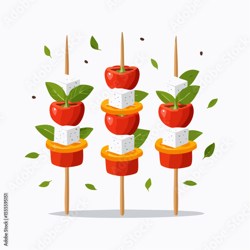 Delicious Caprese Skewers Simple Recipe for Summer Appetizers