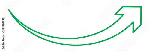 blue curve arrow icon on transparent background. flat style. arrow icon for your web site design, logo, app, UI. arrow indicated the direction symbol. curved arrow sign 