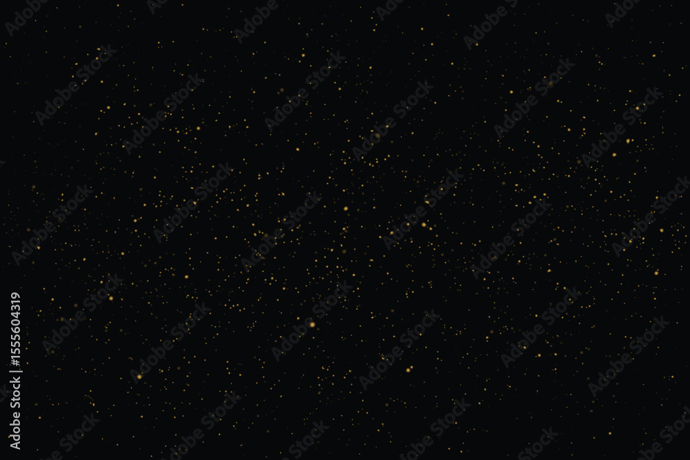 Obraz premium Golden stardust isolated vector gold glitter texture background design. Gold glitter abstract isolated luxury celebration illustration