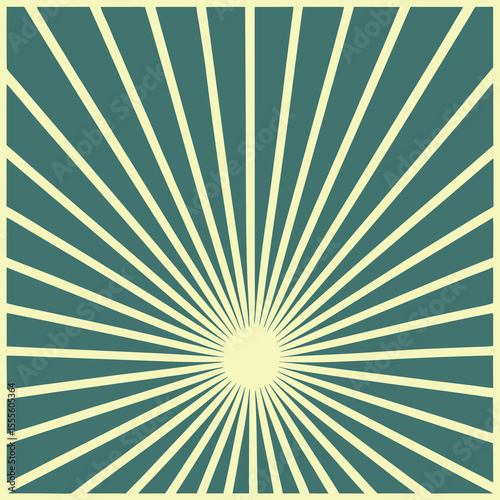Modern abstract design with radiant light beams and vibrant colors