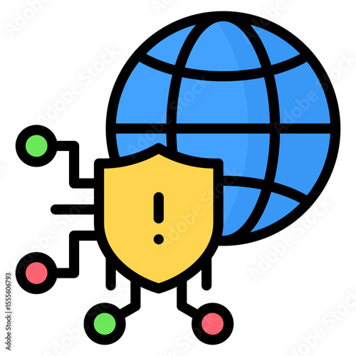 Cyber Risk Icon