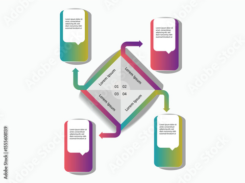 A collection of clean, colorful infographic templates designed for presentations, reports, business strategy, and marketing visuals. Featuring step-by-step processes, circular arrows, and te56566565