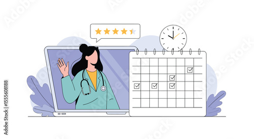 Online Doctor Consultation Appointment Scheduling and Patient Feedback System for Healthcare Management