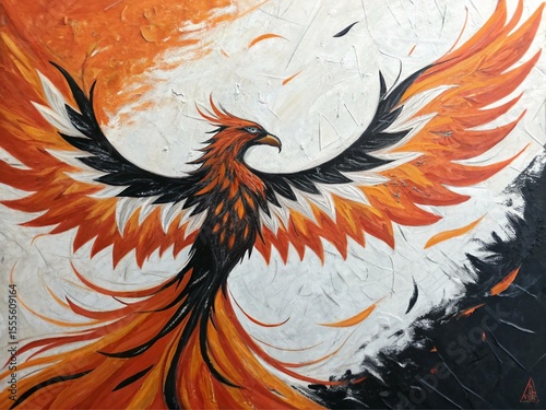 Phoenix Rising: Fiery Art and Symbolism of Rebirth