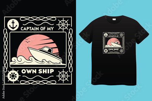 Life Is Better on a Boat T Shirt Design