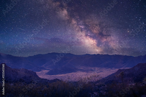 Milky Way over Joshua Tree National Park,