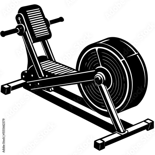 gym equipment vector illustration