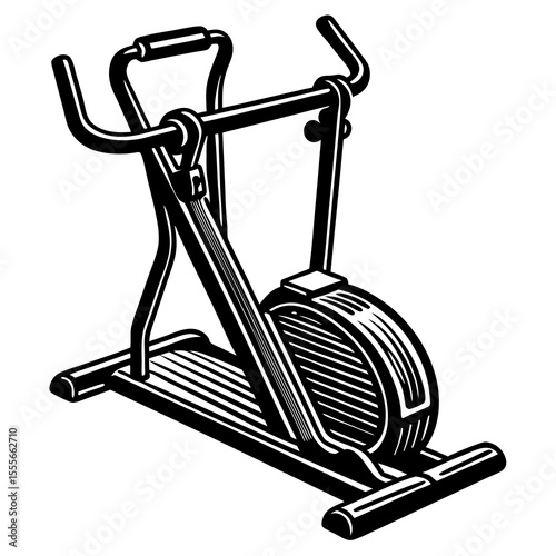 fitness equipment vector illustration