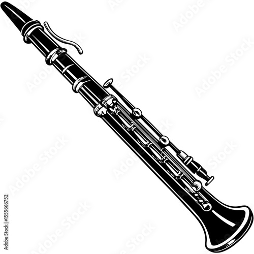 saxophone isolated on white background