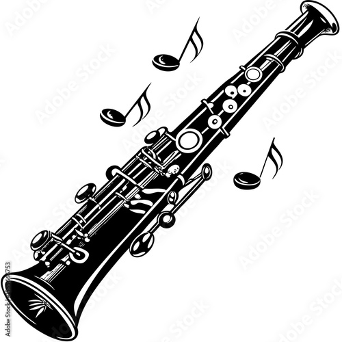 saxophone isolated on white background