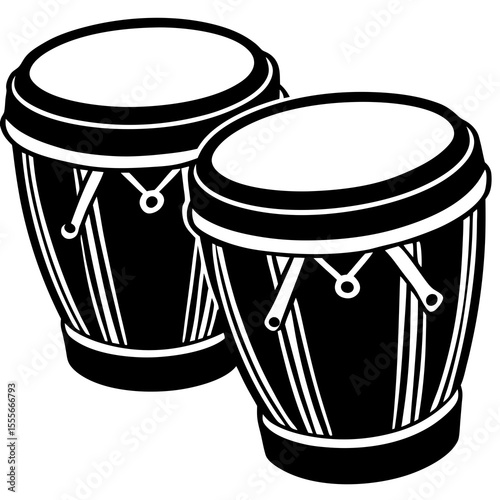 drum, music, instrument, percussion, djembe, bongo, isolated, musical, wood, drums, sound, traditional, beat, rhythm, culture, ethnic, object, leather, art, white, equipment, play, wooden, folk, triba