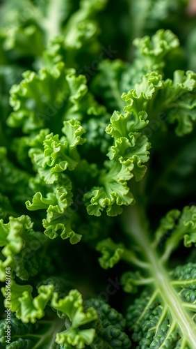 close up of parsley