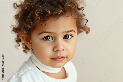 portrait of a little girl