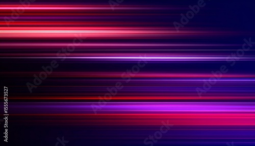 Abstract vibrant horizontal lines