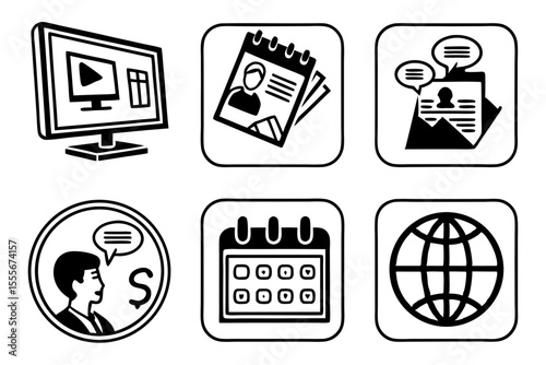 movie icon set