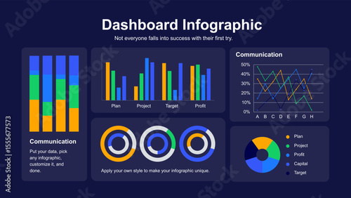 Business Dashboard with Data Visualization