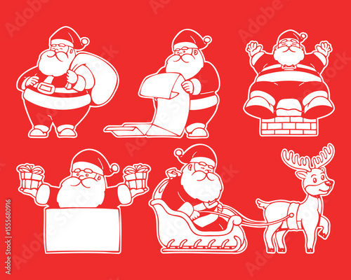 Santa Claus Character Set