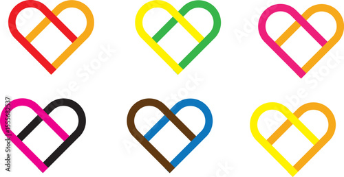 Modern Heartbeat – Abstract Love Vector