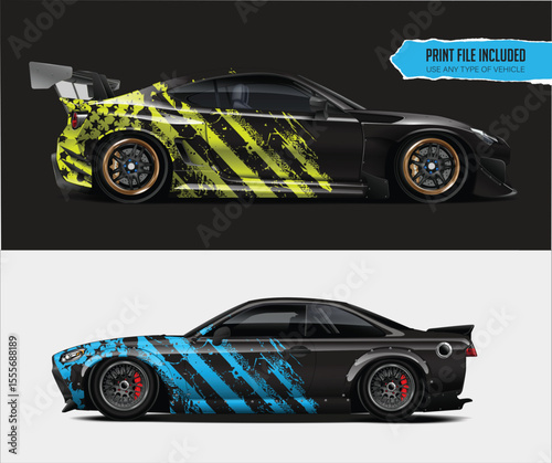Custom Car Wraps Designs for Sport Cars Two