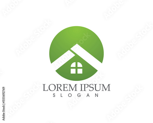 home buildings logo and symbols icons template..