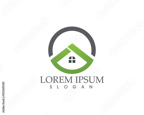 home sweet home , buildings logo and symbols icons template