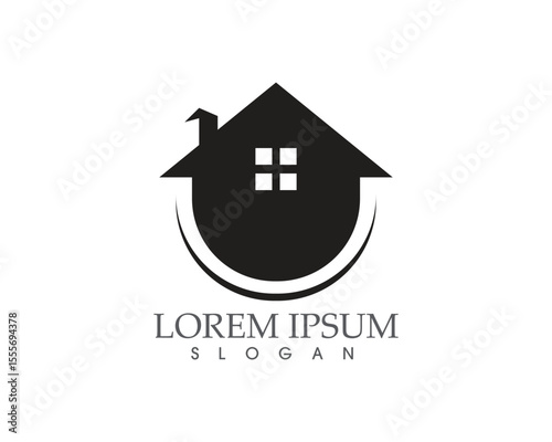 home buildings logo and symbols icons template..