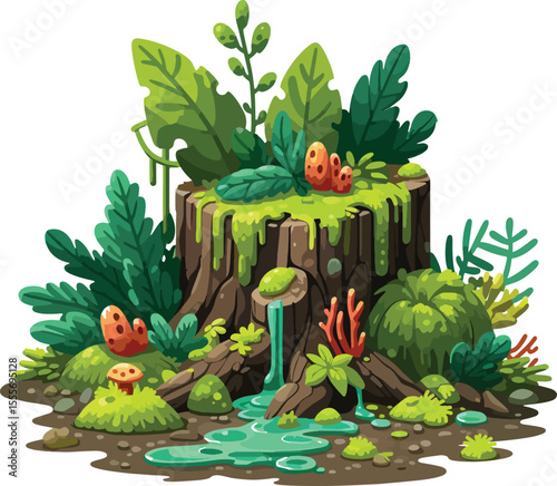 The Levitating Forest