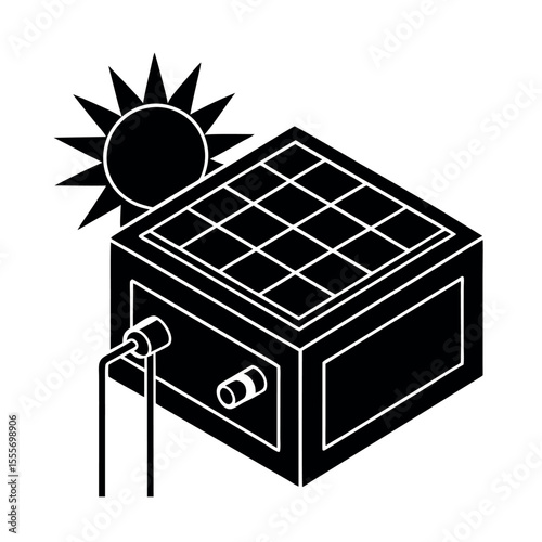 Photovoltaic Inverter Solar Energy Clipart