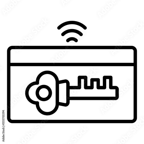 Key Card Icon
