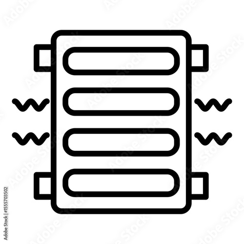 Central Heating Icon