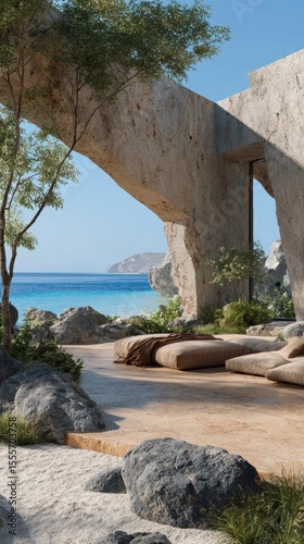 Serene Coastal Retreat  Modern Architecture   Ocean View