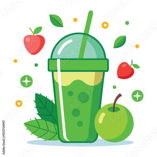 Green detox smoothie