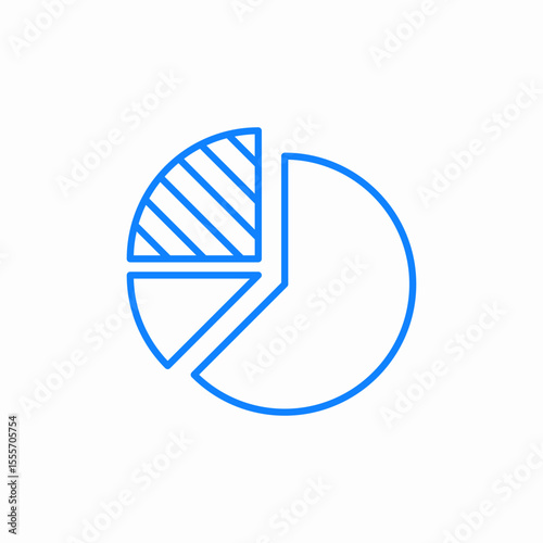 data analysis icon sign vector