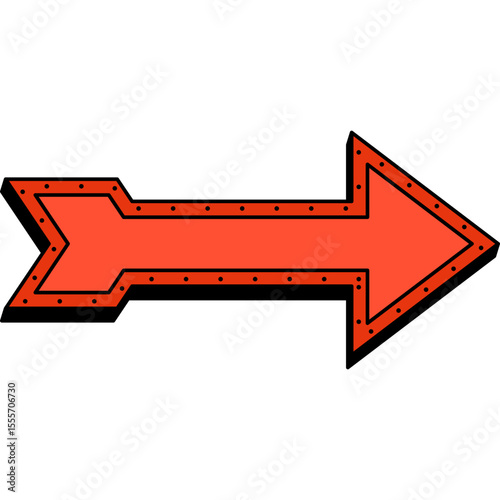 Retro Arrow Element