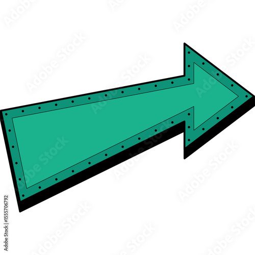Retro Arrow Element
