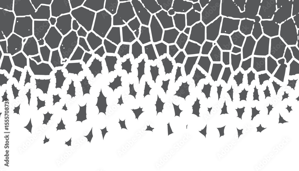 Obraz premium crack earth pattern background