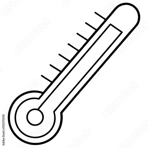 Thermometer Heat Check Vector