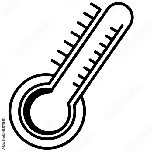 Thermometer Heat Check Vector