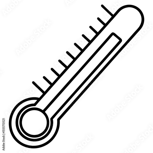 Thermometer Heat Check Vector