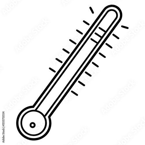 Thermometer Heat Check Vector