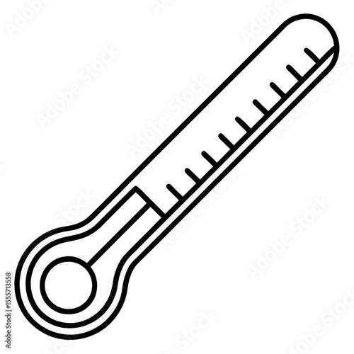 Thermometer Heat Check Vector