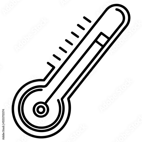 Thermometer Heat Check Vector